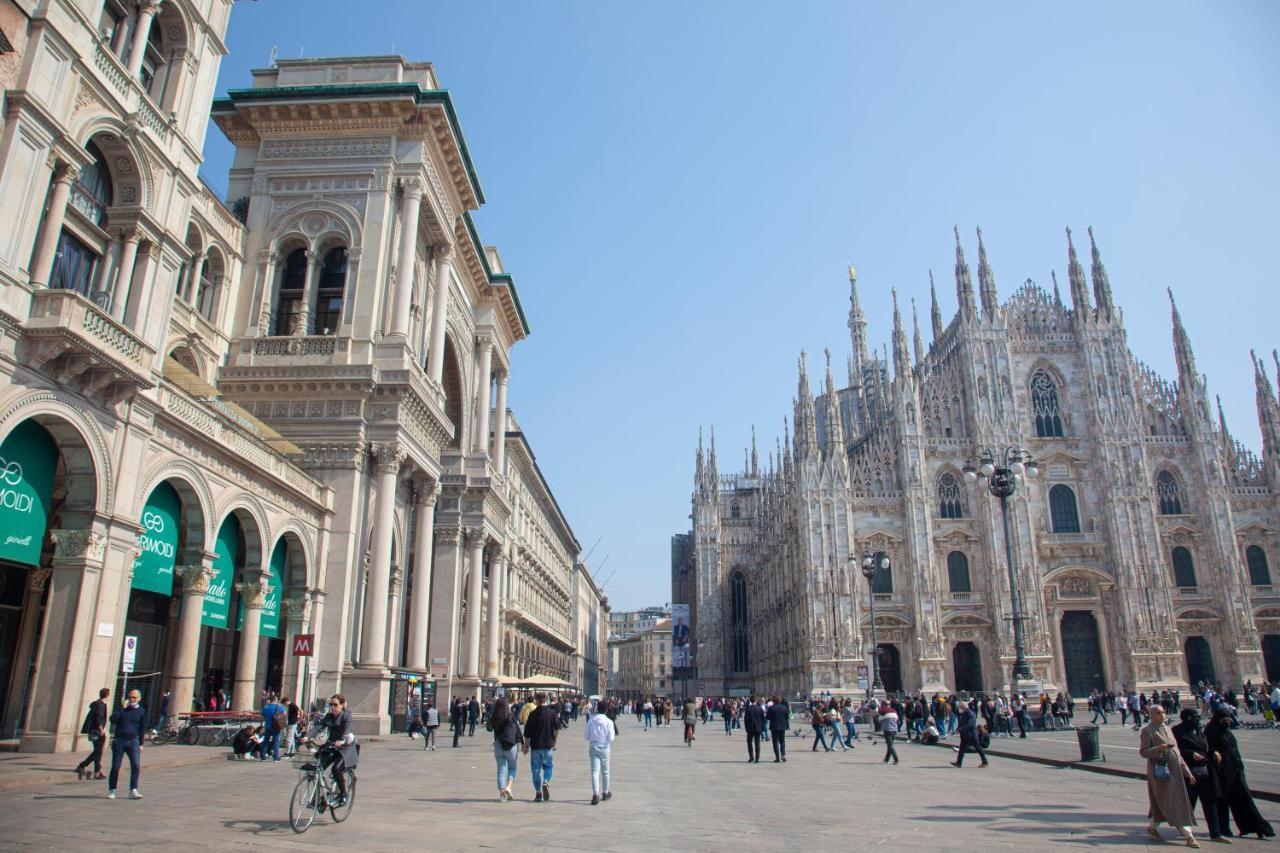 Luxury Flat Duomo 6Pax Wifi Top Appartement Milaan Buitenkant foto